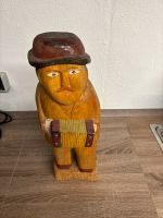 Erzgebirge Volkskunst Vintage Holzschnitzerei handmade Akkordeon Rheinland-Pfalz - Mainz Vorschau