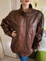 Walbusch Lederjacke Bikerjacke Lammnappa Gr: 56 rotbraun Thüringen - Camburg Vorschau