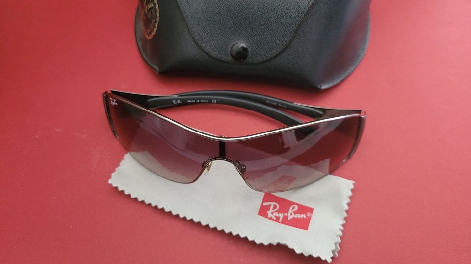 Ray-Ban Unisex Sonnenbrille RB3268 silbergrau gebürstet in Burgdorf