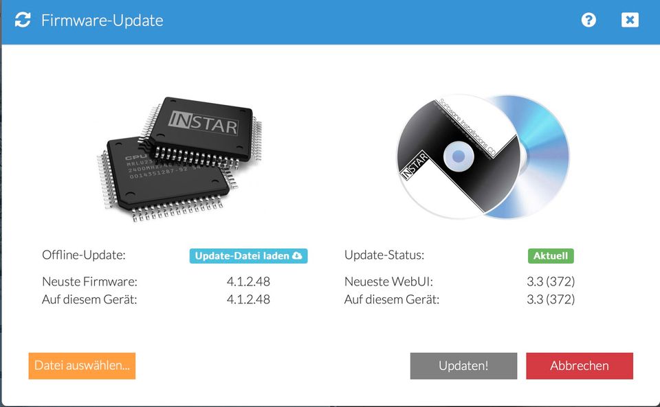 Instar IN-9008 Full HD LAN / WLAN + IN-Heizung in Moosburg a.d. Isar