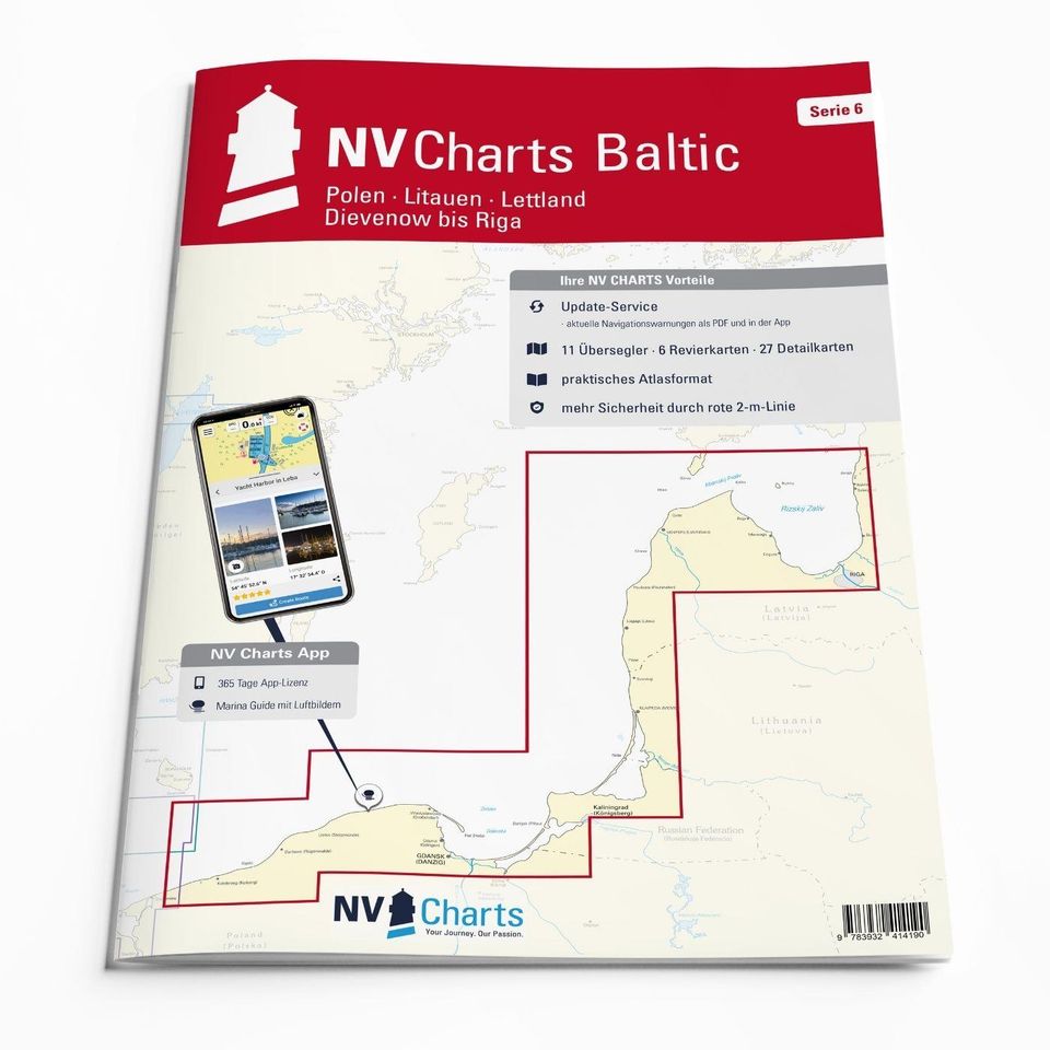 NV Atlas Serie 6 Polen, Litauen, Lettland, aktuell 2017 in Henstedt-Ulzburg