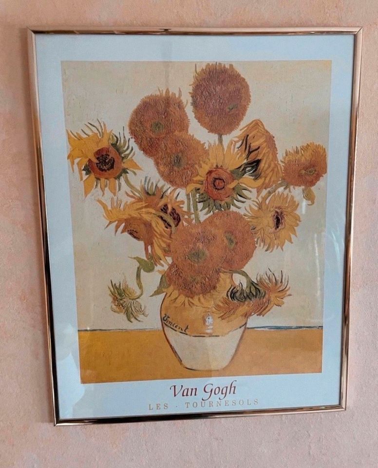 Kunstdruck im Rahmen von van Gogh in Liebenburg