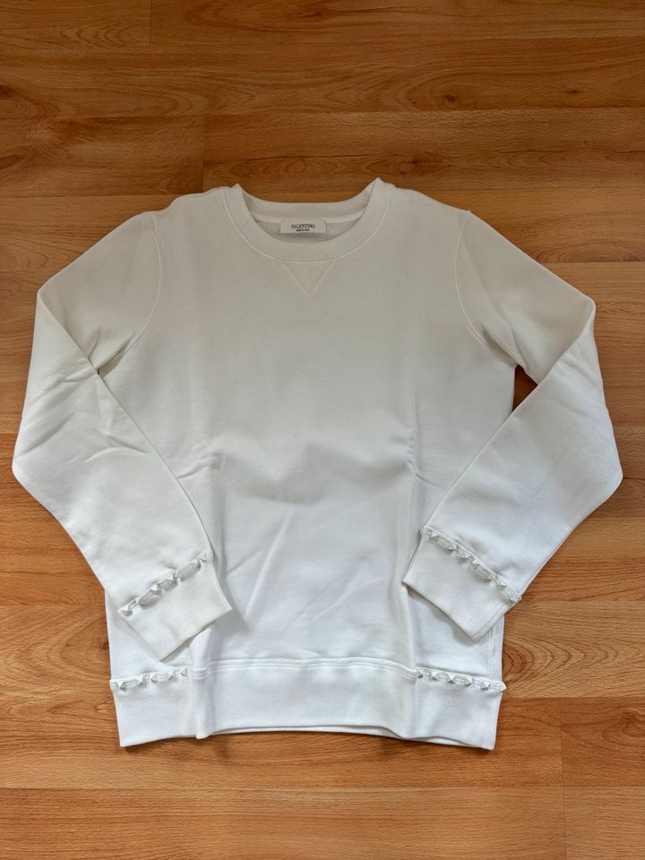 Valentino Sweatshirt weiß Gr. S in Wuppertal