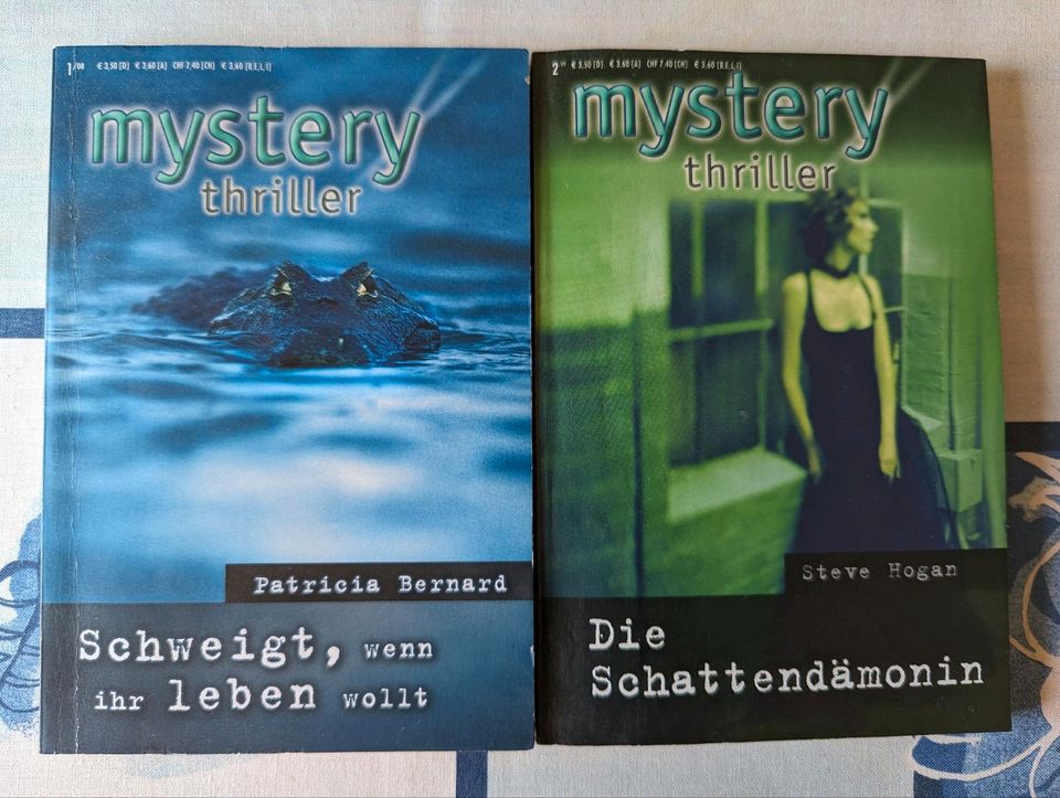 2 Bãnde mystery thriller Taschenbücher Band 1 + 2 im Set in Norderstedt