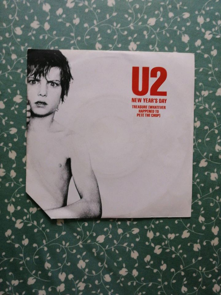 U2 New Years Day Single Schallplatte 45rpm in Haßloch