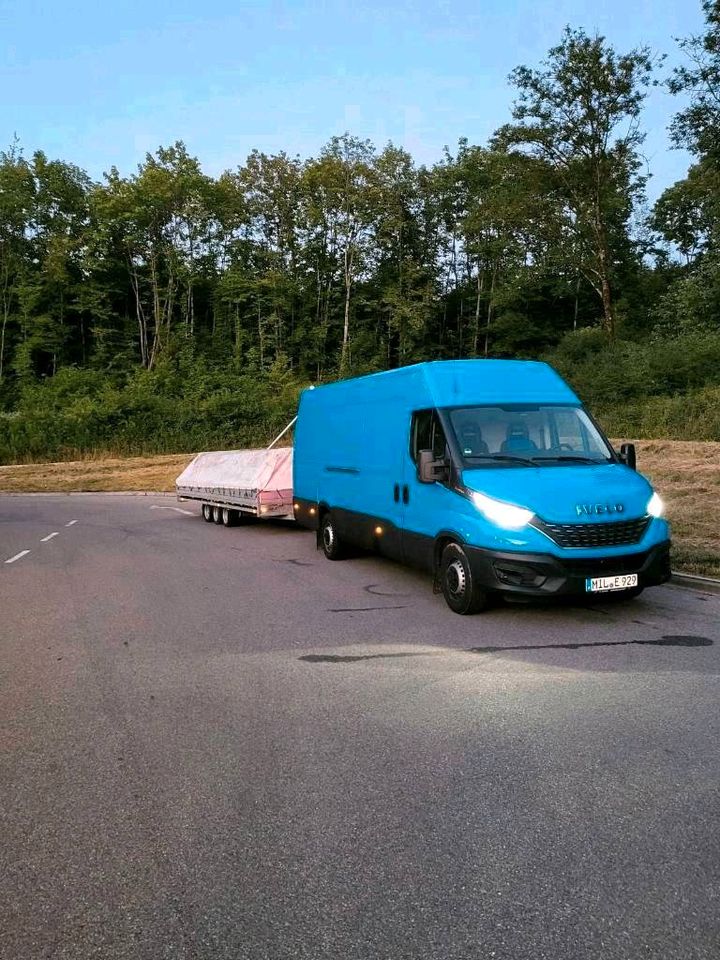 SPRINTER / LKW / IVECO / TRANSIT / Abschlepper MIETEN 3,5 t ANHÄNGERKUPPLUNG ab 68,- € / Tag in Fremdingen