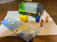 Playmobil 3121, Recycling-Müllabfuhr mit blauer und gelber Tonne Hessen - Willingshausen Vorschau