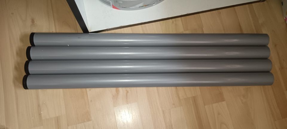 IKEA Tisch- / Schreibtischbeine  metalloptik 70cm in Langenau