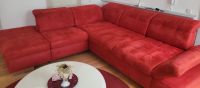 neuwertige Rote Couch Sofa Wohnlandschaft Thüringen - Nordhausen Vorschau