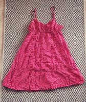 H&M Minikleid Sommerkleid Gr. 38 M rot gepunktet Polka Dots Rocka Hessen - Glauburg Vorschau
