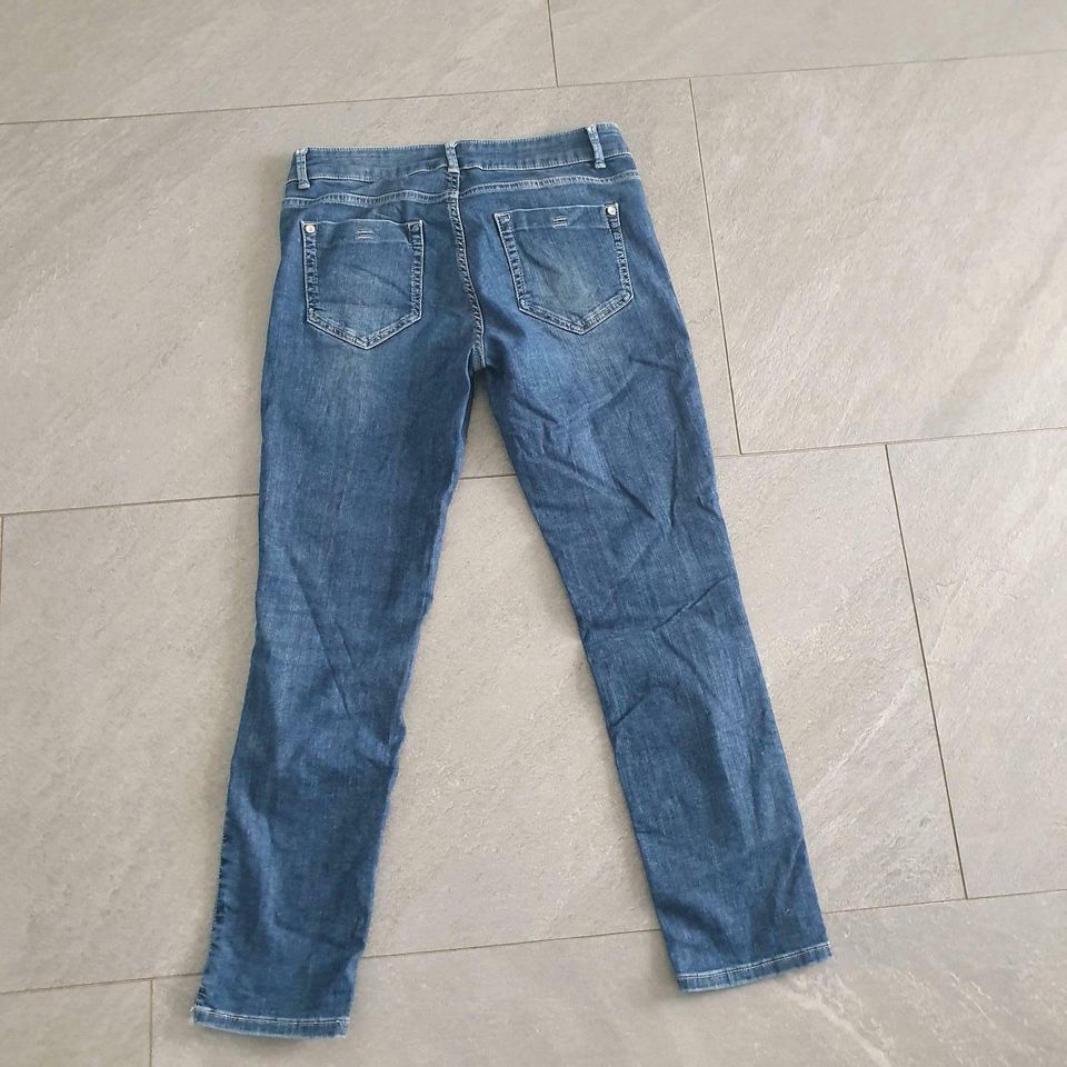 S. Oliver Jeans Hose Gr. 36 Denim Knöchelhose in Hirschau