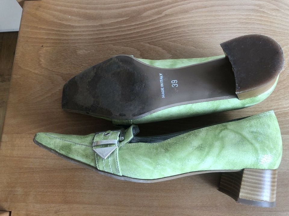 Halbschuhe Damen Leder Andrea Conti Schuhe in München-Flughafen