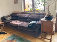 Große 3er Couch Sofa brauner Samt wie Cassina Maralunga Baden-Württemberg - Freiburg im Breisgau Vorschau