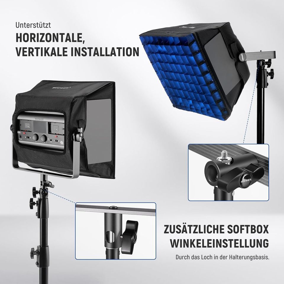 NEEWER Softbox für RGB1200 LED Video Lichtpaneel - Neu in Ginsheim-Gustavsburg