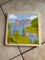 Kinder Holz Puzzle Elefanten 16 Teile Schleswig-Holstein - Henstedt-Ulzburg Vorschau