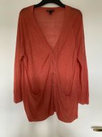 Mango Long-Strickjacke Cardigan peach Gr. S oversized Pankow - Prenzlauer Berg Vorschau