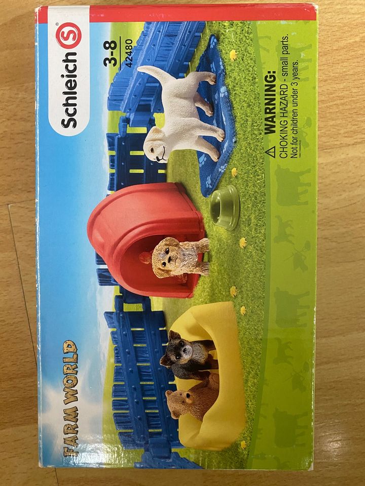 Schleich Farm world 42480 Welpenstube Hunde OVP in Holzgerlingen