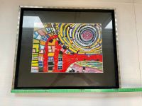 bild von hundertwasser (?) kunstdruck, gerahmt Baden-Württemberg - Heidelberg Vorschau