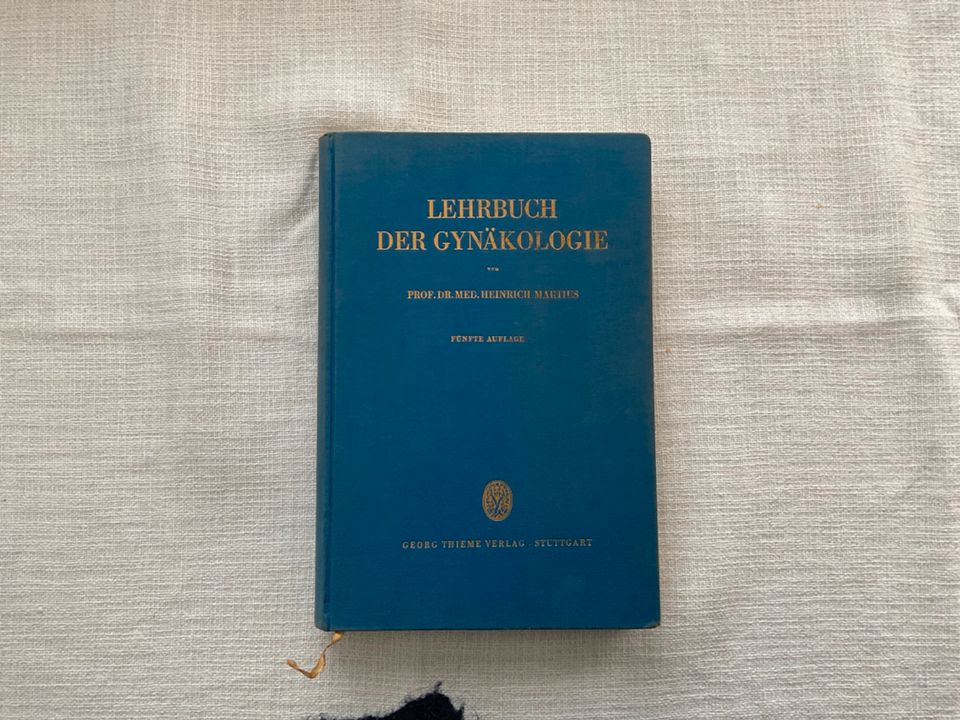 LEHRBUCH DER GYNÄKOLOGIE VON PROF. MARTIUS in Wettenberg