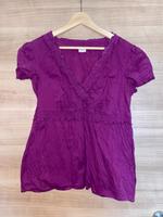 Esprit pinke Kurzarm Crinkle-Bluse Gr. 40 Bayern - Obing Vorschau