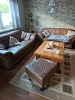 Sofa Couch Lloyd Loom 3er 2er Hocker Leder Hessen - Bad Wildungen Vorschau