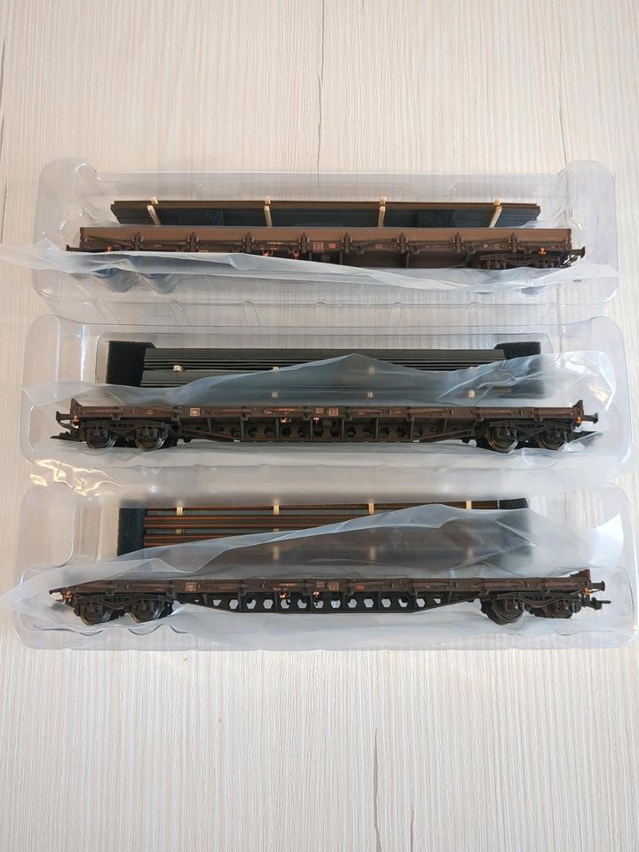 Märklin H0 47145 Stahl - Rungenwagen - Set in Liebenburg