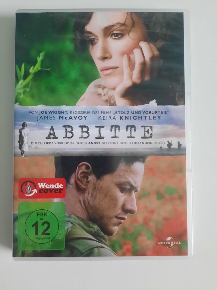 Abbitte, McAvoy, Knightley, DVD in Bochum