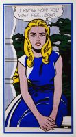 Roy Lichtenstein handsigniert I know… , Andy Warhol Pop Art Bild Nordrhein-Westfalen - Hagen Vorschau