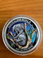 Silber-Münze 2 oz  Koala coloured Edition 2021 Brandenburg - Wittenberge Vorschau