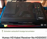 Humax Kabel Receiver HD München - Thalk.Obersendl.-Forsten-Fürstenr.-Solln Vorschau