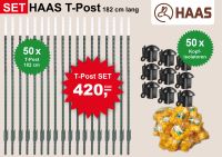 50er SET HAAS T-Post 182 cm – 50 Pfähle, 50 Isolatoren Nordrhein-Westfalen - Nümbrecht Vorschau