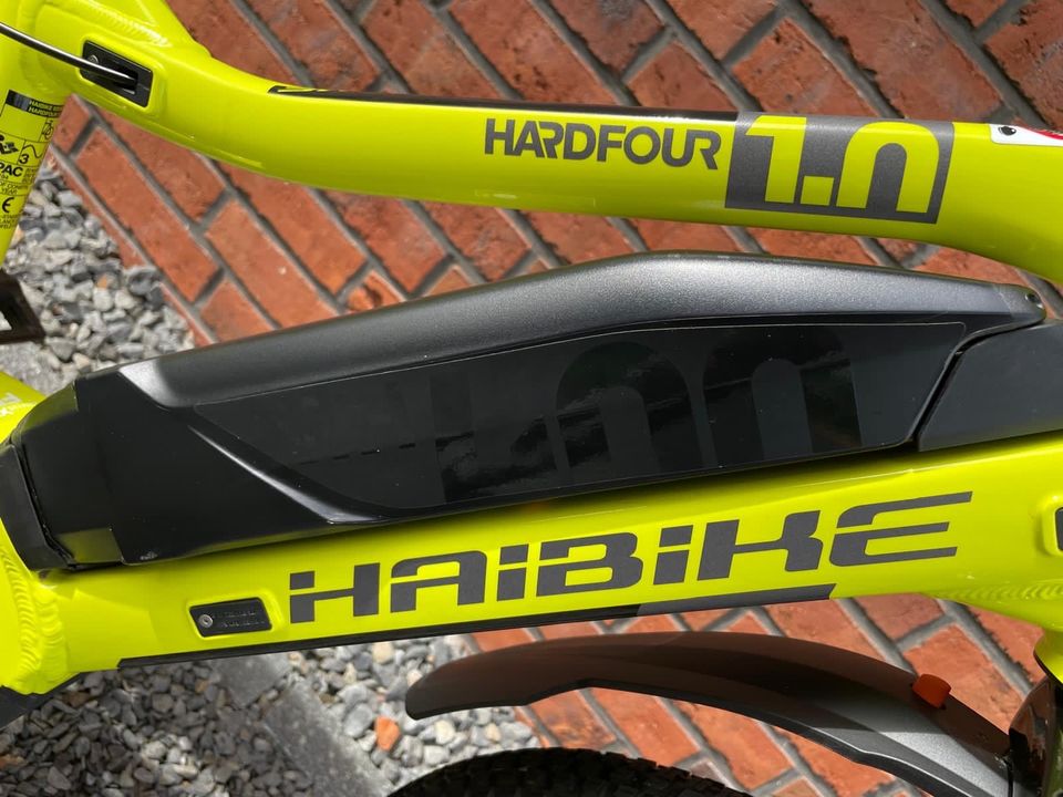 HAIBIKE SDURO HARDFOUR 1.0 LIME/TITAN/SCHWARZ - MTB HARDTAIL - in Wallenhorst