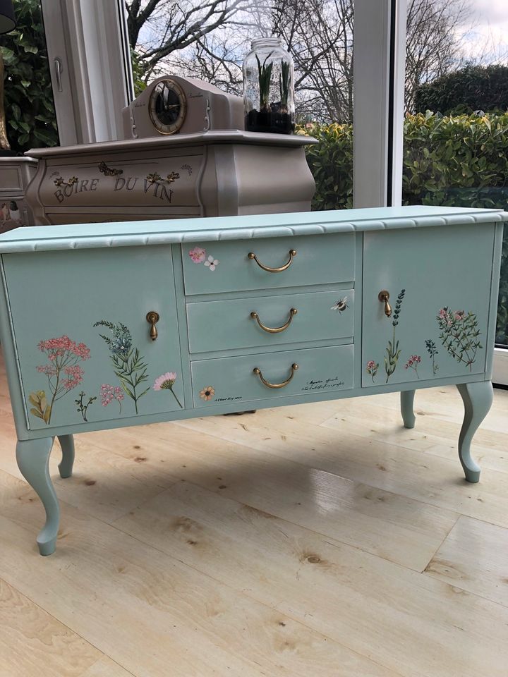 ⚜️ Chippendale Kommode * Unikat * Shabby * Vintage * Sideboard in Gladbeck