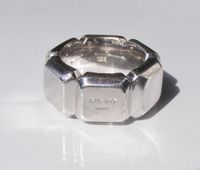 Massiver "JETTE JOOP" 925 Silber Ring.  27 g.   (333/585/750/950) Hessen - Herborn Vorschau