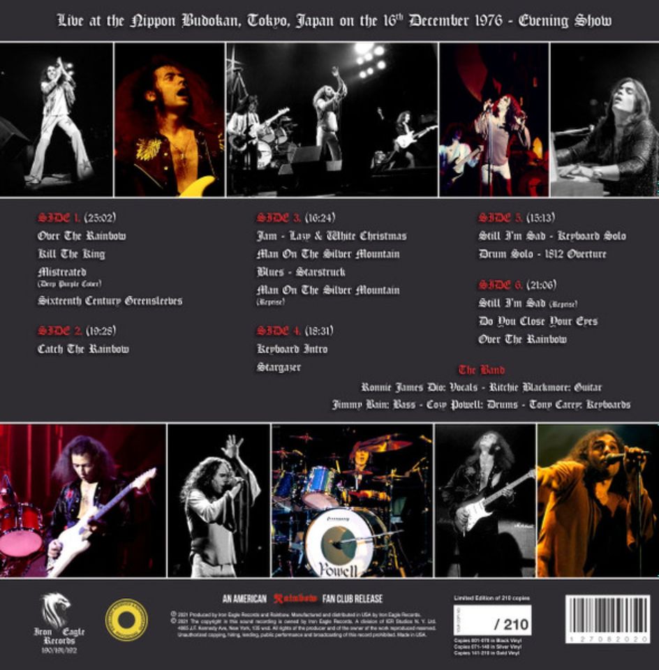 Rainbow – Live at the Nippon Budokan, Tokyo, Japan on the 16th De in Köln