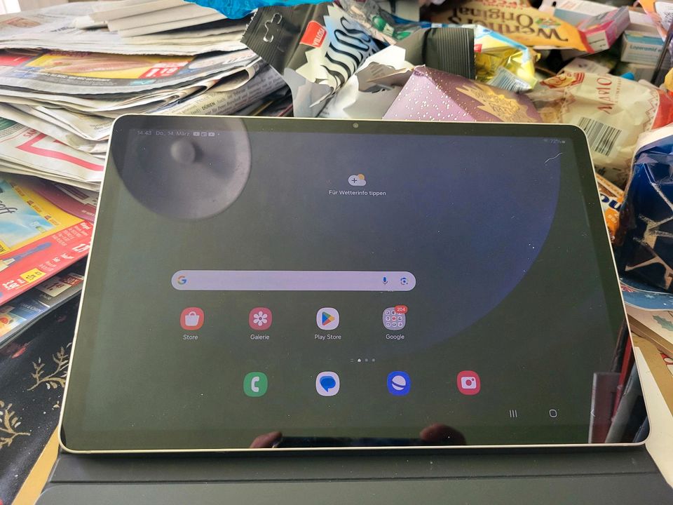 Samsung Galaxy Tab 9 S 256GB. Gebraucht inklusive Tastatur und St in Düren