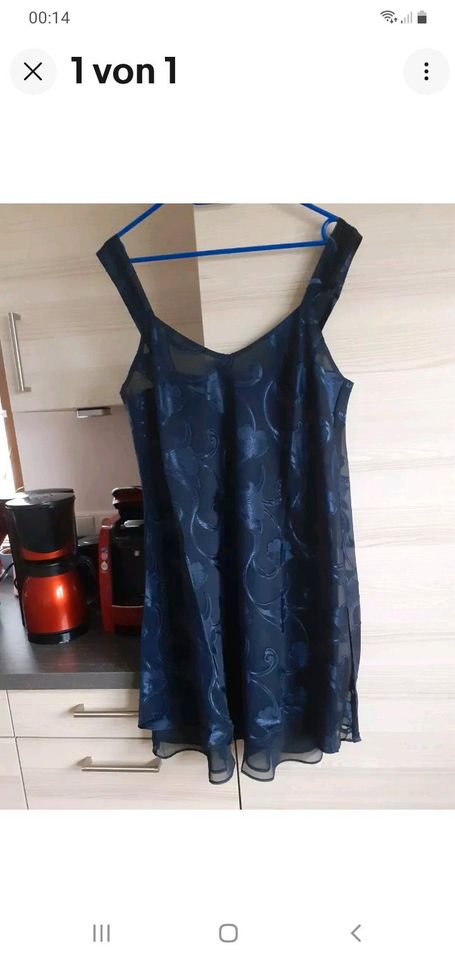 Damen Trägerkleid Gr.46 blau neu in Schongau