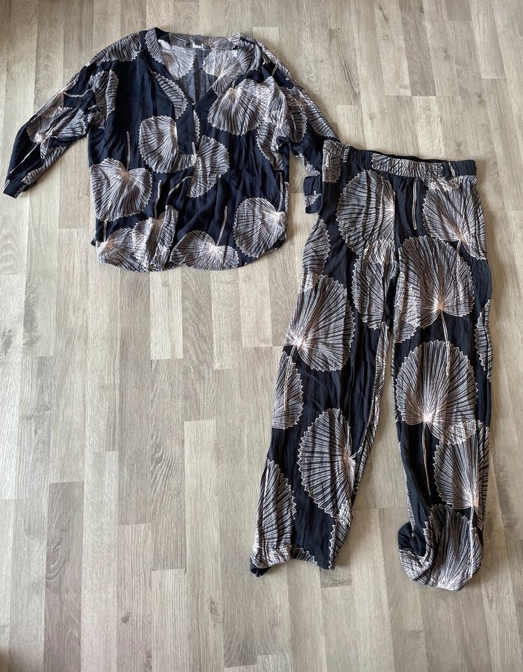 ⚡️Jumpsuit Einteiler Zweiteiler Esprit Sommer Hose Bluse 36 ⚡️ in Leverkusen