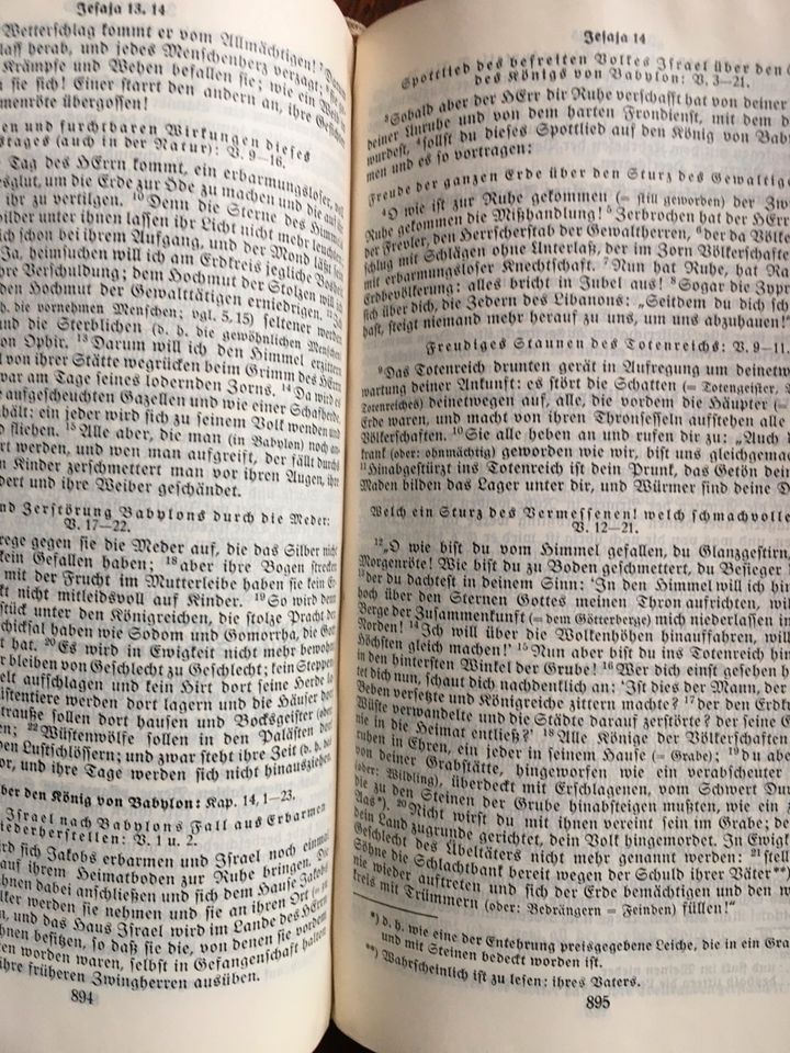 Die Bibel / Heilige Schrift, 13. Auflage, Privileg, Stuttgart 195 in Berlin