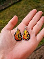 Monarchfalter Schmetterling Polymer Clay Ohrringe Natur Vögel Bayern - Forchheim Vorschau