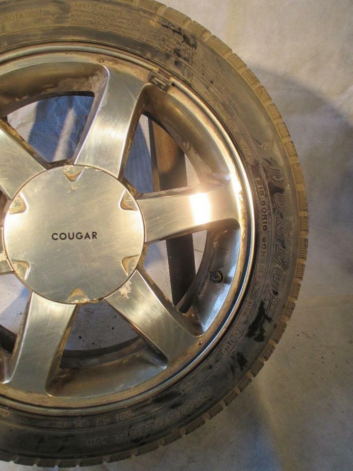 M+S Dunlop auf Cougar Alufelge 215/50R16 90H Winterreifen in Hildesheim