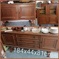 3 Schränke rustikal 1 Vitrine, 2 Sideboards zusammen oder einzeln Hessen - Herbstein Vorschau