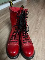 14-Loch Dr.Martens,Gr.4,rot,Made in England,Stahlkappe Nordrhein-Westfalen - Verl Vorschau