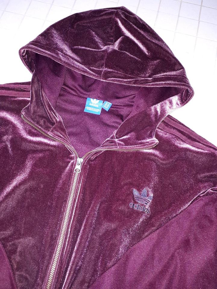 Adidas velvet anzug sales