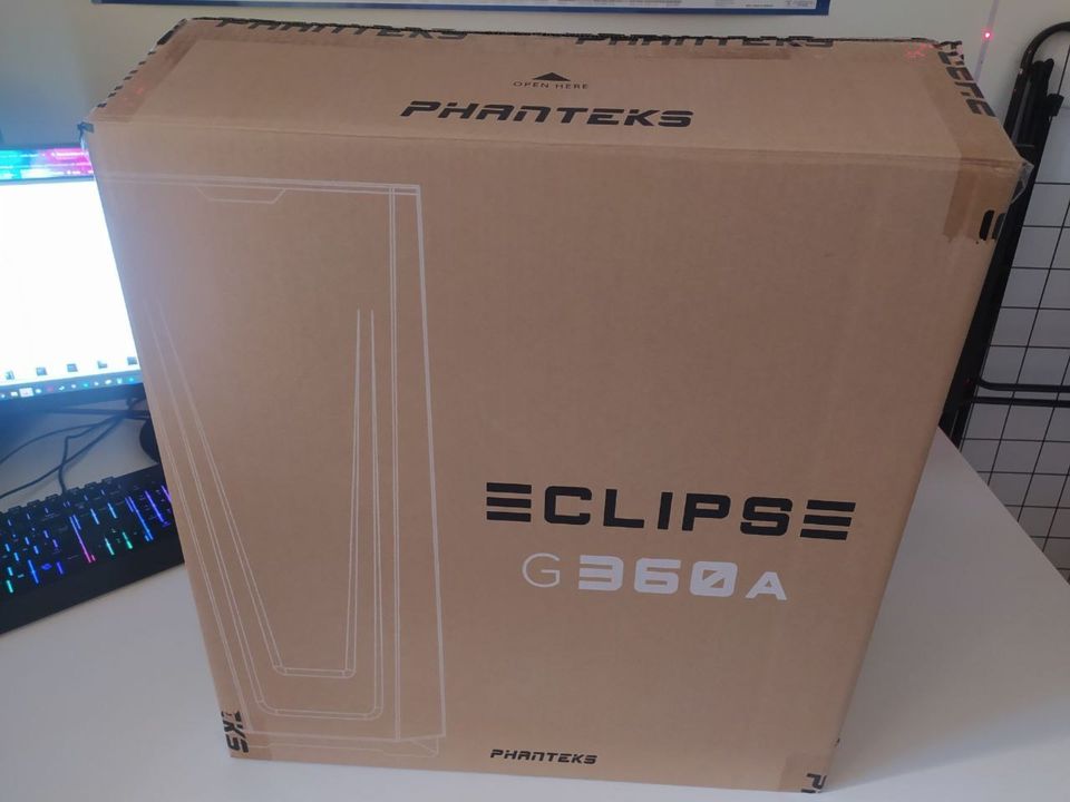 Phanteks Eclipse G360A RGB PC Gehäuse mit OVP in Bochum