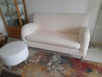 Sofa mit Hocker weiß Bayern - Baldham Vorschau