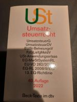 ++USt. +UMSATZSTEUERGESETZ+40. AUFLAGE 2022+BUCH+WIE NEU+ Kiel - Schreventeich-Hasseldieksdamm Vorschau