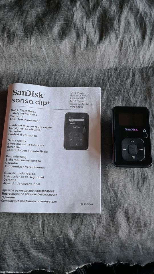 Sandisk Sansa Clip Plus MP3 Player mit FM Radio, 8GB TOP Zustand in Lauterbach (Hessen)