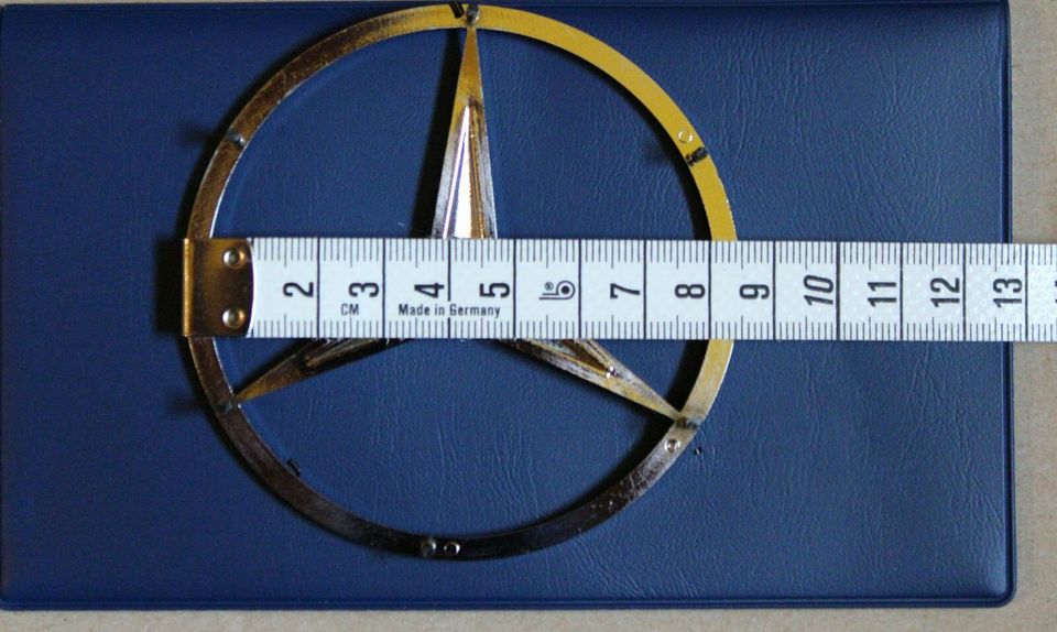 Mercedes Benz Stern Emblem Typenzeichen Logo Ersatzstern 85mm ALT in Birkenheide