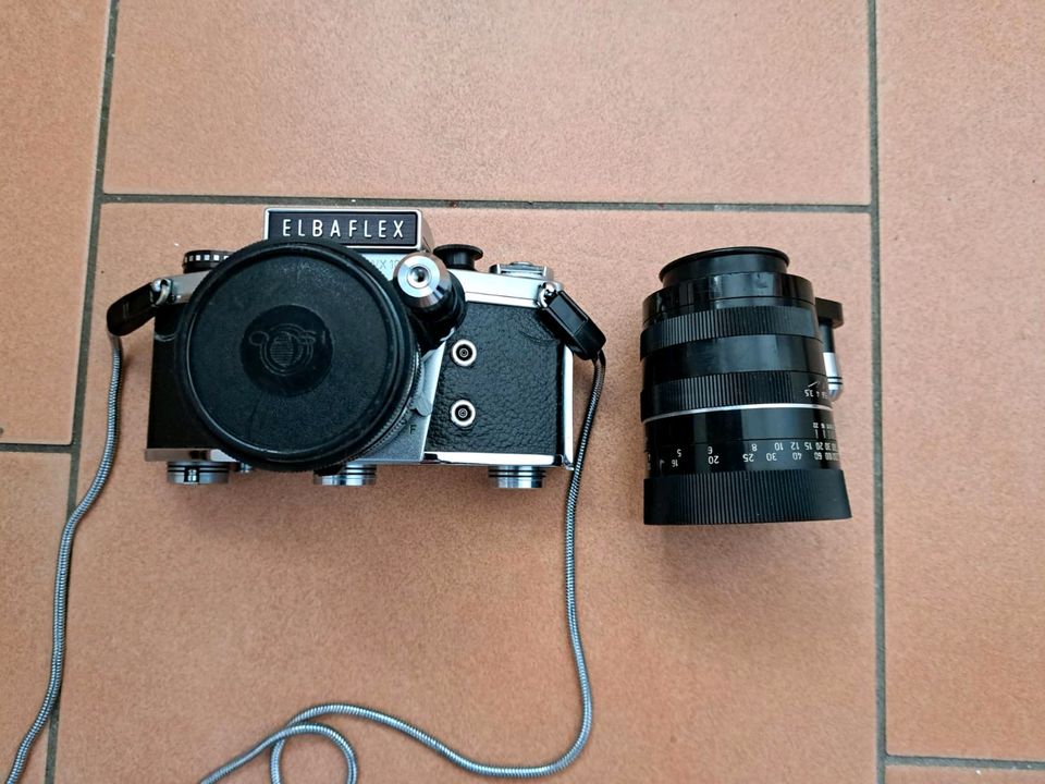 Elbaflex vx 1000 Spiegelreflexkamera mit Zubehör in Hohenaspe